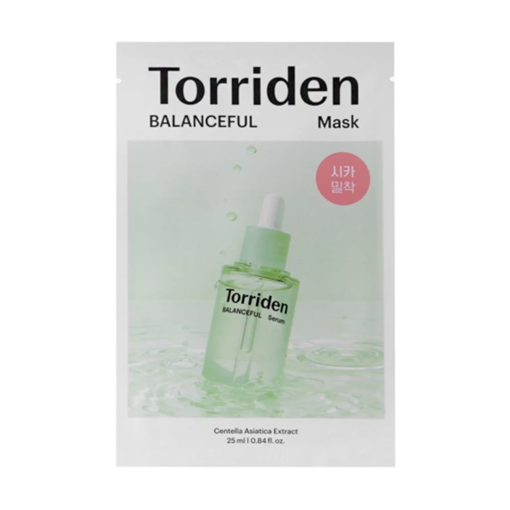 Тканинна маска для обличчя Torriden Balanceful Centella Asiatica Extract Mask, 25 мл