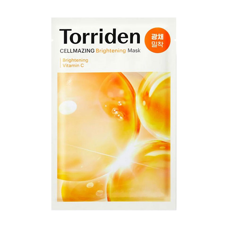 Тканинна маска для обличчя Torriden Cellmazing Brightening Mask, 26 мл